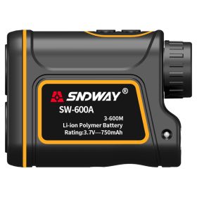 Laser Rangefinder Telescope; Outdoor Angle Measurement Height Measurement Speed Golf Distance Measurement Electronic Ruler Height Measurement Ins (Items: 600M/ 650yard)