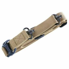 Retro Tactical Adjust Quick Detach QD 1 2 Point Multi Mission 1.2" Rifle Sling (Color: Brown)
